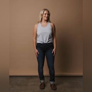 Smith & Rogue No. 72 Mid Rise Skinny Jeans 27x30 Dark Wash NWT